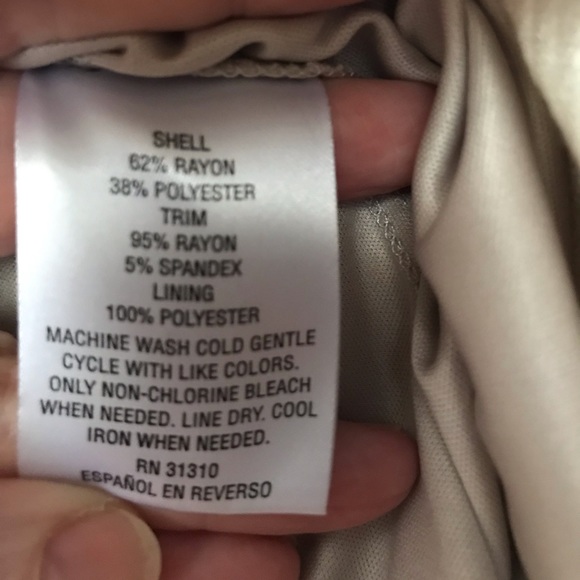 Elegant Cream High Low Skirt - Picture 3 of 7